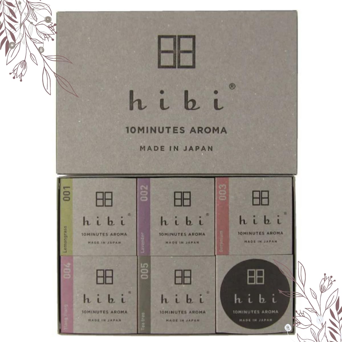 【新着商品】Hibi 10MINUTES AROMA 5種の香りギフトボックス Amazon.co.jp: Hibi 10MINUTES AROMA 5種の香りギフトボックス お香